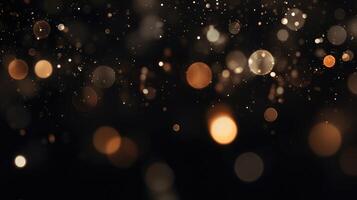 light black bokeh background photo