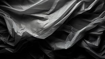 crumpled texture dark photo