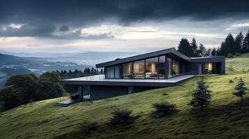 angular grey house photo