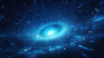 vortex blue binary background photo