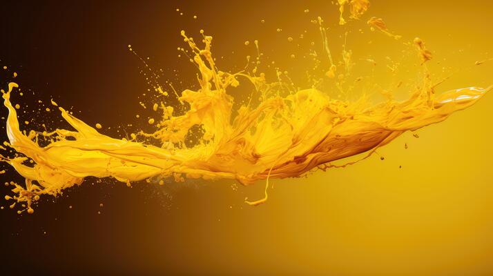 writing yellow pen