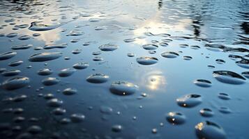 reflection rain water background photo