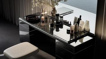 design vanity table photo