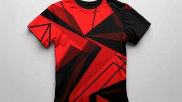 abstract black and red graphics photo