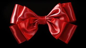 unique red bow transparent photo