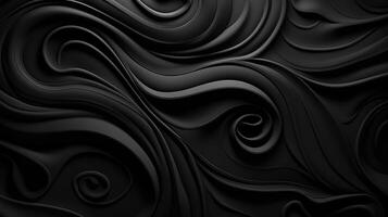 dynamic seamless black pattern photo