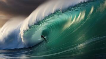 foam water waves line photo