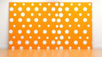 dots retro background pattern orange images photo