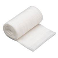 a roll of white cloth on a transparent background png