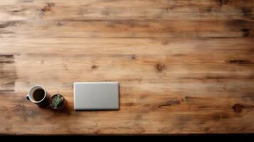 scratches desktop wood surface top view photo