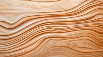 Natural wood grain texture featuring intricate rings on light wooden surface close up background photo
