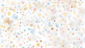 A watercolor background with many different colored dots photo