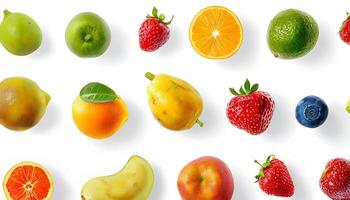 A bunch of different fruits photo