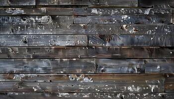 A close up of a wooden wall with paint peeling off photo