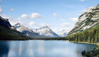 A mountain range in the distance photo