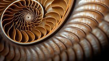 seashell circle textures photo