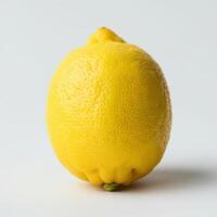 Refreshing whole lemon ideal for summer themed visuals and themes photo