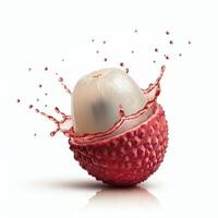 Fresh Lychee Bursting with Zesty Juiciness photo