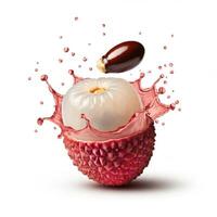 Lush Lychee Splits Open, Juicy Splash Follows photo