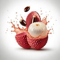 Lush Lychee Dripping with Sweet Juices photo