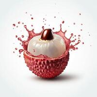 Lush, Juicy Lychee Exploding with Flavor photo