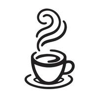 Coffee cup icon illustration vector