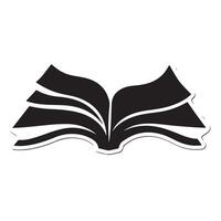 Open Book Icon vector