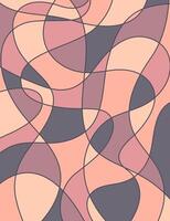 Abstract hand drawn doodle art background for design. vector