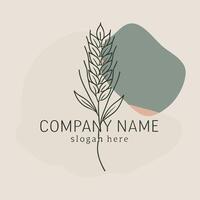 a logo for a company that is called 'green' vector