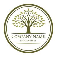 a logo for a company that is called tree. vector