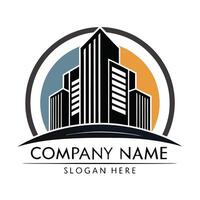 a logo for a company that called company name vector