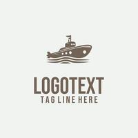 Green Submarine Logo vector