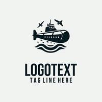 The Aqua Lab Submairne Logo vector