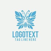 Wings Of Luxe Filelinear floral butterfly logo vector