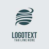 Flight Line paper plane logo vector