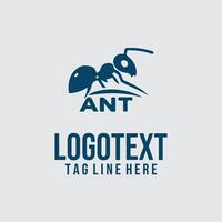 Ant Curve Business Strategies ant logo vector