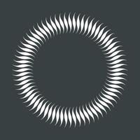 Ring Border Frame Ornamental Illustration Design. EPS 10. vector