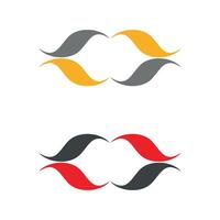 Colorful Abstract Pattern Logo Template Illustration Design. EPS 10. vector