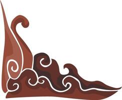 Floral Decor Pieces to Complement Brown Palettes vector