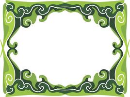 Decorative Flora Elements for Green-Themed Borders vector