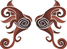 Decorative Wing Accents for a Unique Look vector