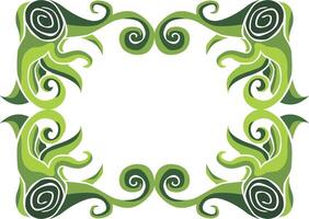 Majestic Swirl Flora Patterns for Natural Home Accents vector