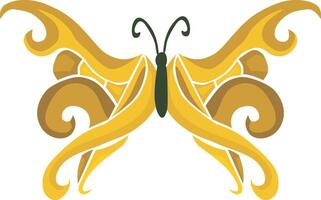 Elegant Butterfly Decoration vector