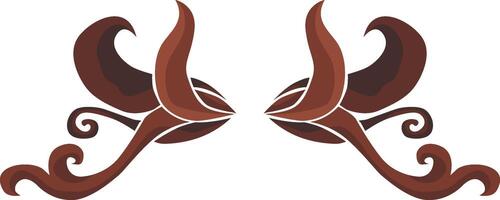 Elegant Wing Ornaments for Decorative Touch vector