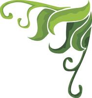 Lush Greenery Beautiful Flora Ornaments for Any Setting vector