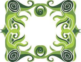 Unique Swirl Flora Designs for Fresh and Natural Spaces vector