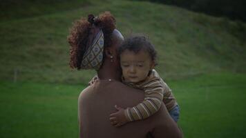 Tender Connection The Beautiful Relationship Between Parent and Child in Natures Embrace video
