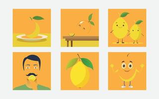 Ultimate Lemon Art Bundle vector
