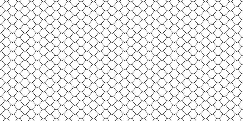 Dragon, lizard or snake scale pattern. Reptile skin or fish squama texture. Lattice background. Medieval armor ornament. Tile roofing design. Mermaid tail print. graphic illustration