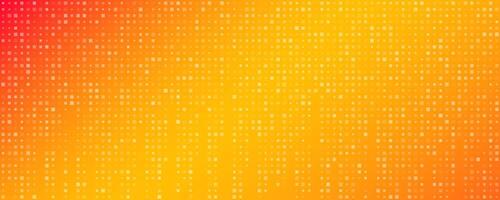 Abstract geometric background with squares. Yellow pixel background with empty space vector